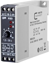 Metz Connect 11016005270417 RSD-E10 Ster-driehoek-relais 230 V/AC 1 stuk(s) 2x wisselcontact