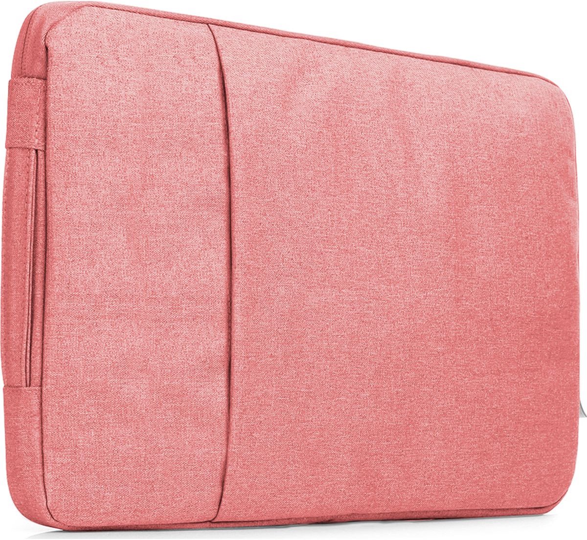 Mobigear Laptophoes geschikt voor Laptop | Mobigear Denim Zipper Sleeve (max 23 cm x 31 cm) Laptop hoes - Magenta