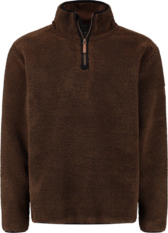 MGO Andrew Jumper - Gilet polaire homme - Marron - Taille XL