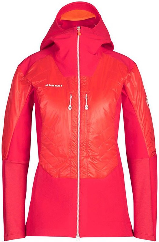 Mammut Eisfeld Softshell Hybrid Jas Rood M Vrouw