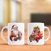 Mok Santa Claus - Christmas - Gift - Cadeau - HolidaySeason - MerryChristmas - ChristmasTree - WinterWonderland - SeasonsGreetings - HolidayCheer - HappyHolidays