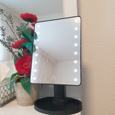 Make-up spiegel met LED-verlichting Ca. 16.9 x 11.9 x 28.5 cm