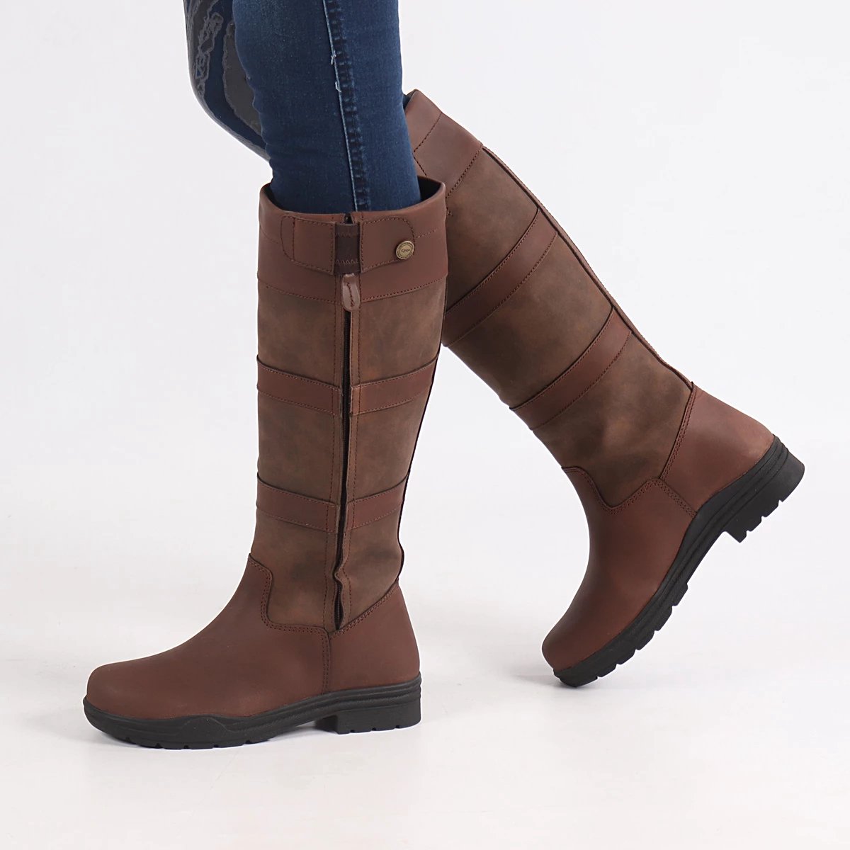 Qhp Outdoorlaarzen Daan 38 Bruin