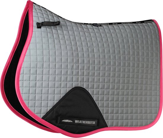 Zadeldek HORSEGEAR HGBrean Dressuur Wit-blauw - Eppleck