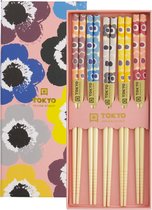 Tokyo Design Studio - Baguettes - Set Cadeau - Rose - Bloem