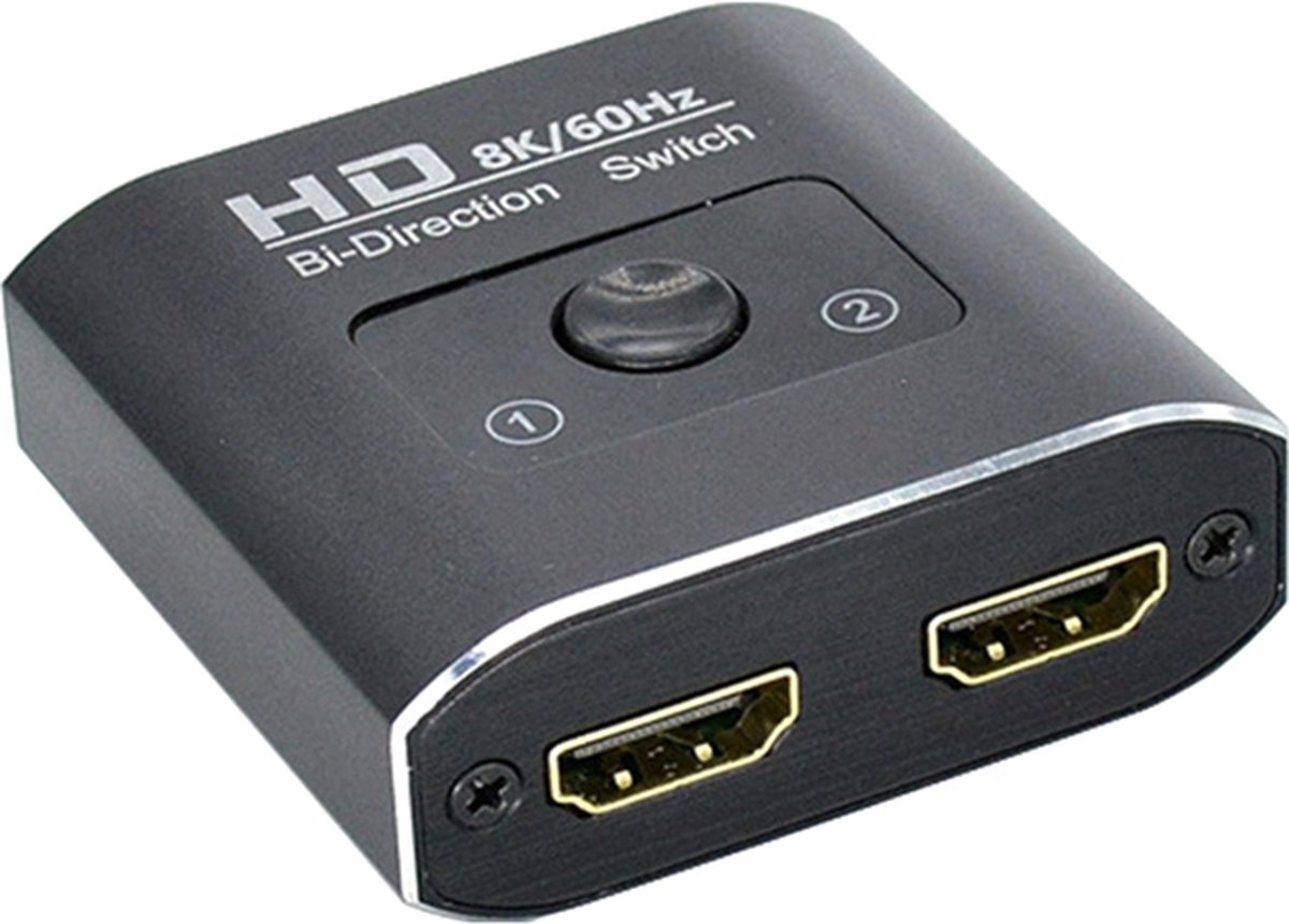 Drivv. Switch HDMI - 2 Entrées 1 Sortie / 1 Entrée 2 Sorties - 8K@60Hz -  Zwart