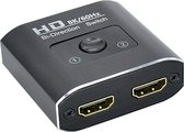 Bidirectionele 8K HDMI Switch - HDMI actieve splitter - 8K - Zwart - Provium