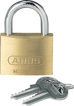 ABUS 60 gelijksluitend hangslot met 2 sleutels 60/50