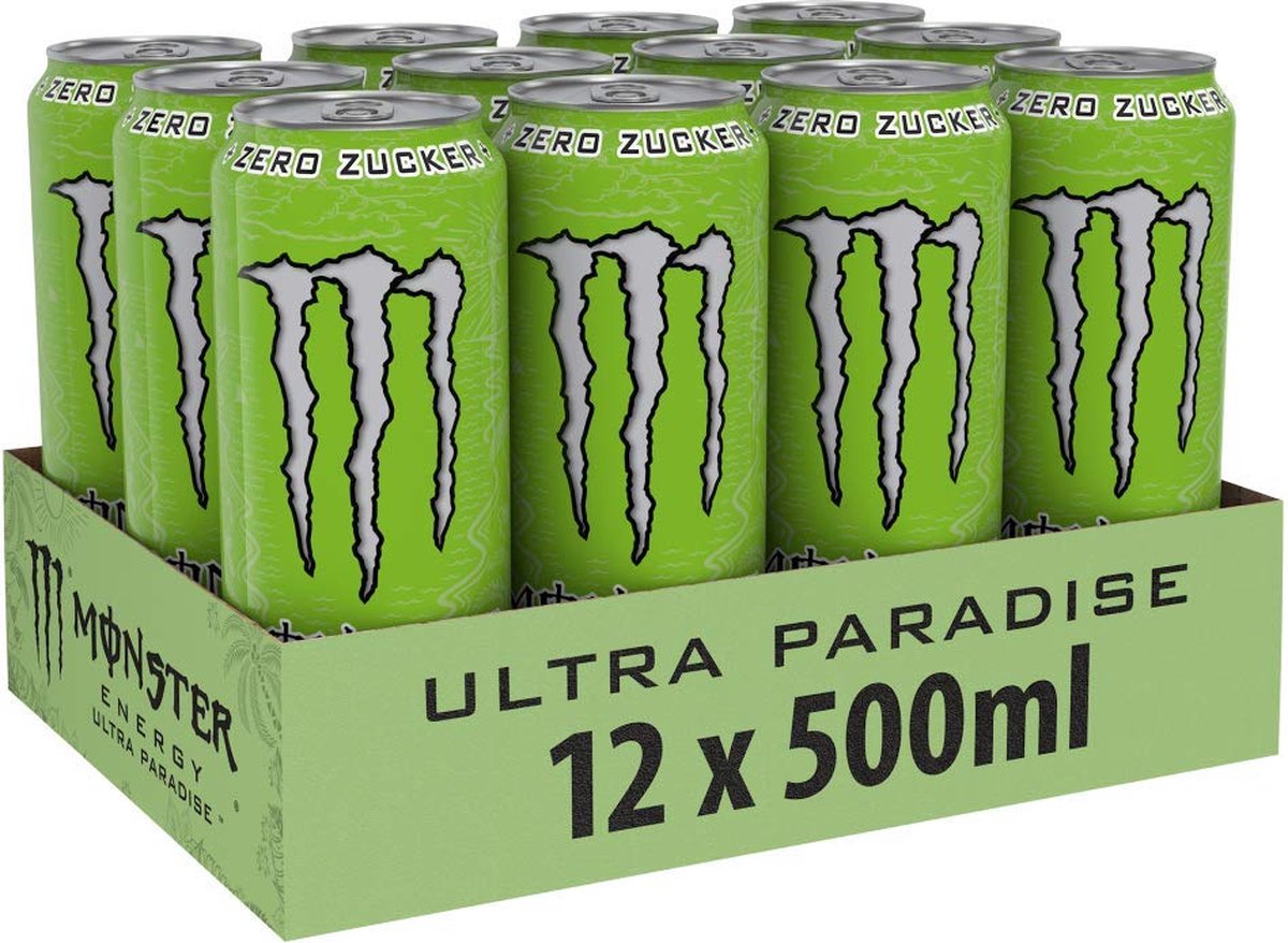 Goedkoopste Monster Energy Ultra 12x 500ml Paradise