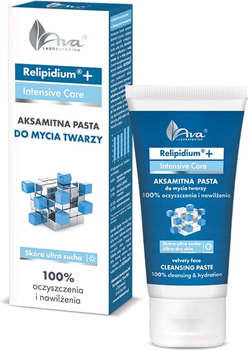 Relipidium+ fluwelen gezichtsreinigingspasta 50ml