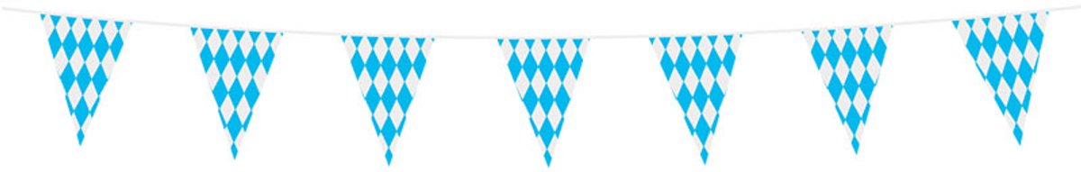 Wefiesta - Oktoberfest Bavarian Mini vlaggenlijn (10 x 15 cm)
