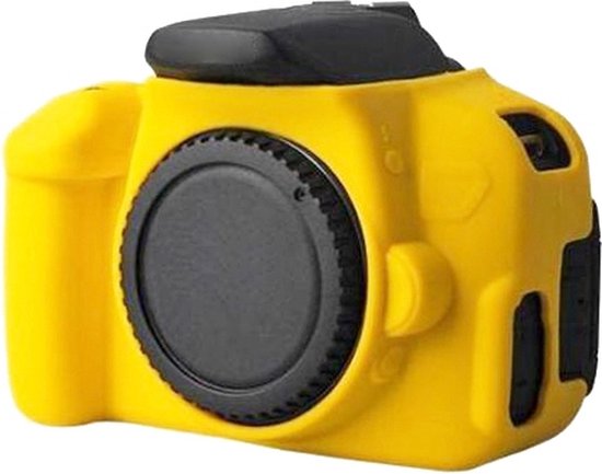 PULUZ Soft Silicone Protective Case for Canon EOS 650D / 700D(Yellow) - Merkloos