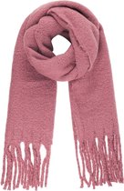 Yehwang - Wintersjaal - Effen kleur roze - Polyester