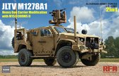 1:35 Rye Field Model 5099 JLTV M1278A1 Heavy Gun Carrier Modification with M153 Crows II US Army Plastic Modelbouwpakket