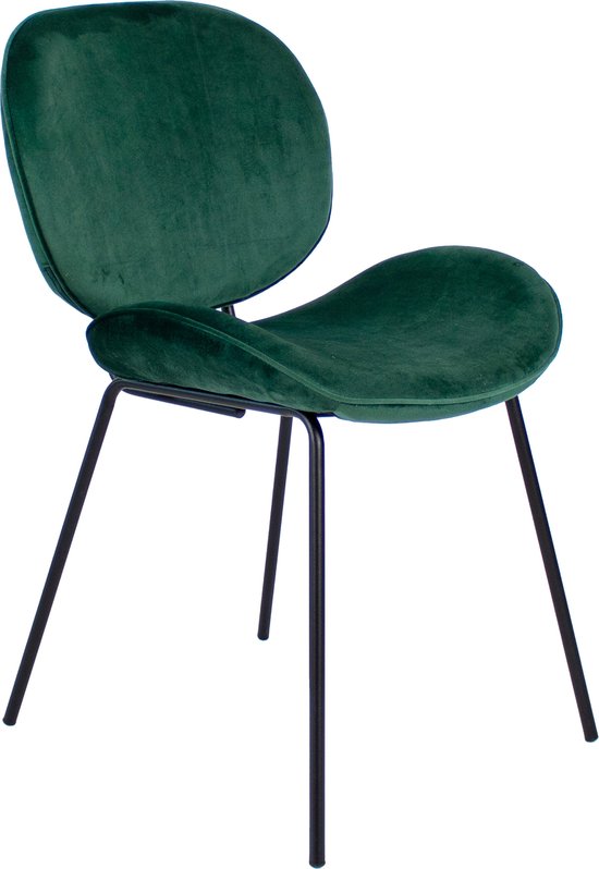 Kick Dining chair Forly - vert foncé