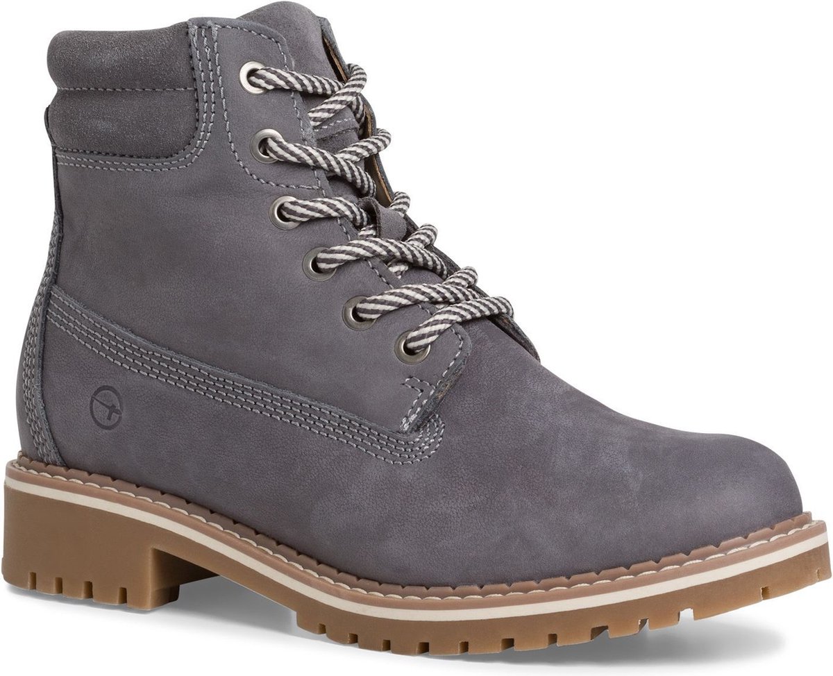 Tamaris Warm Teddy Gevoerde Suède Boot Brown Dames