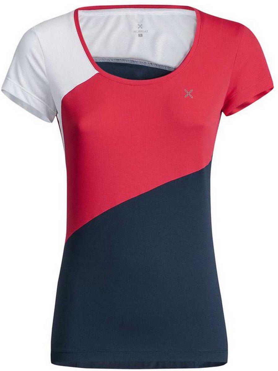 Montura Outdoor Style T-shirt Met Korte Mouwen Wit,Blauw,Roze S Vrouw