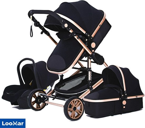Kinderkraft Fietskar 3in1 NAVA Hawaiian Blue