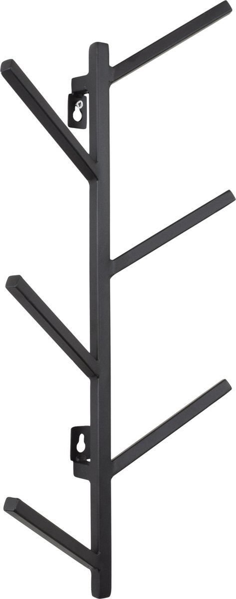 LOFT42 Tree Kapstok - Zwart – Metaal – 5 haken - 55x25x8