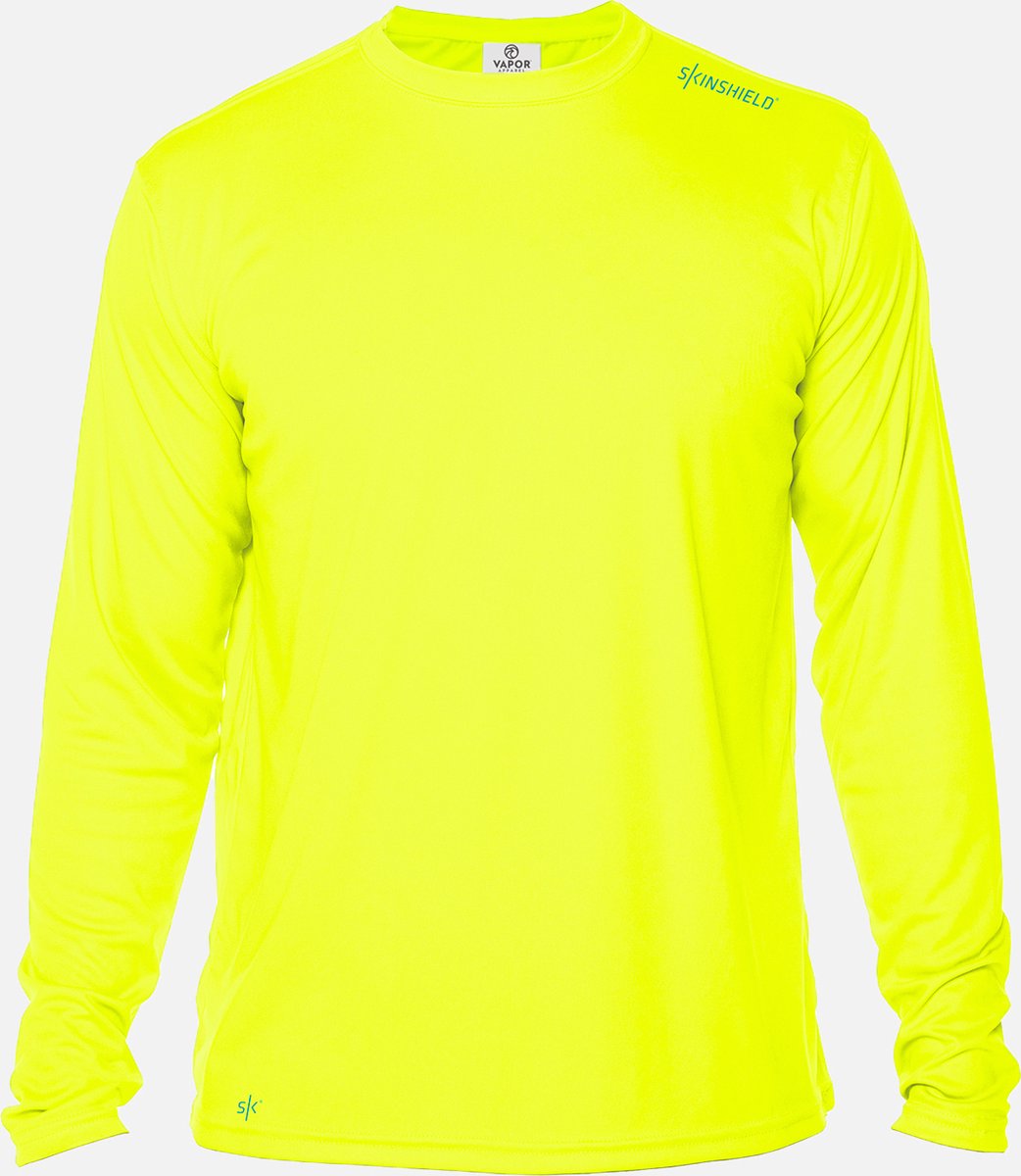 SKINSHIELD - UV-sportshirt met lange mouwen voor heren - XL