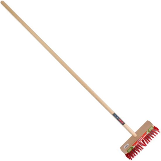 Talen Tools - Onkruidbezem - Rood - Staal - Inclusief steel van Talen Tools — afbeelding 5