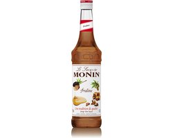 Monin Siroop praline professioneel, fles 700 ml