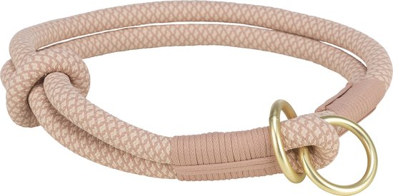 Trixie Soft Half-Slip Halsband Für Hunde – Aus Geflochtenem Seil, Mintgrün, Einfach Anzulegen