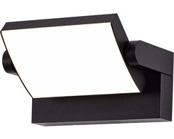 V-TAC VT-11020-B LED Draaibare Wandlamp - IP65 Waterdicht - Zwart - 17W - 2520 Lumen - 3000K