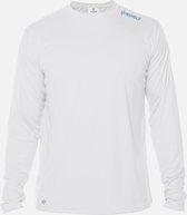 Skinshield - UPF 50+ UV-zonbeschermend heren performance T-shirt - lange mouwen - White - Wit -  XS