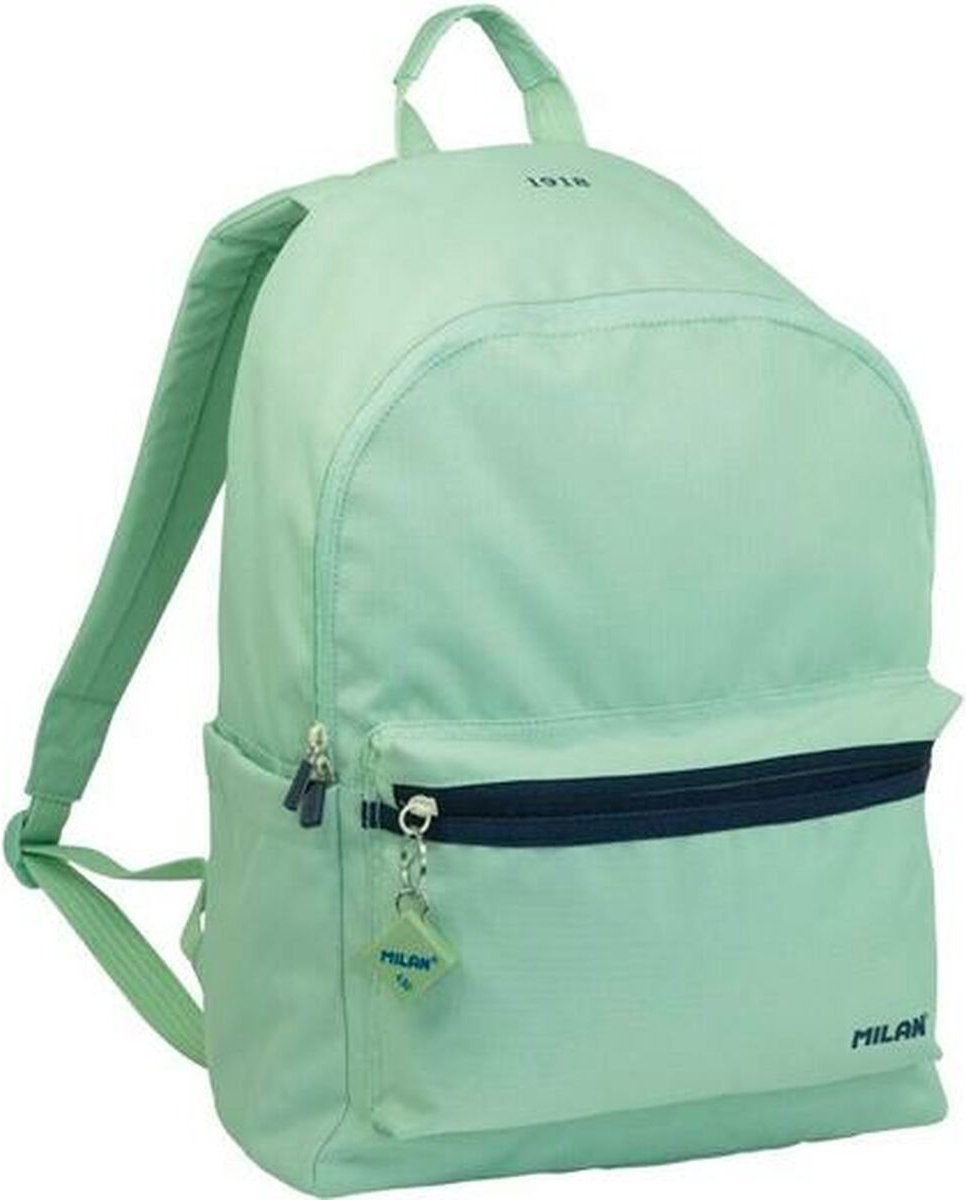 Schoolrugzak Milan Groen 22 L