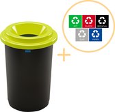 Plafor Trash Can 50L, recycler facilement les déchets - déchets séparés, poubelles, poubelle