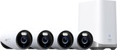 eufy beveiliging eufycam E330 4-cam kit - bedraad beveiligingscamera buiten - beveiligingscamerasysteem - wifi NVR - 24/7 opname - 4K-camera met verbeterde wifi - gezichtsherkenning ai