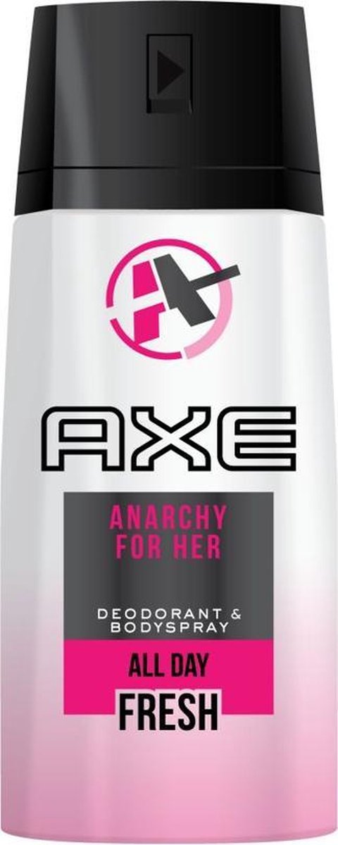 Versnellen Nodig uit Dressoir Axe anarchy for her Body Spray - 150 ml - deodorant - 6 st -  Voordeelverpakking | bol.com