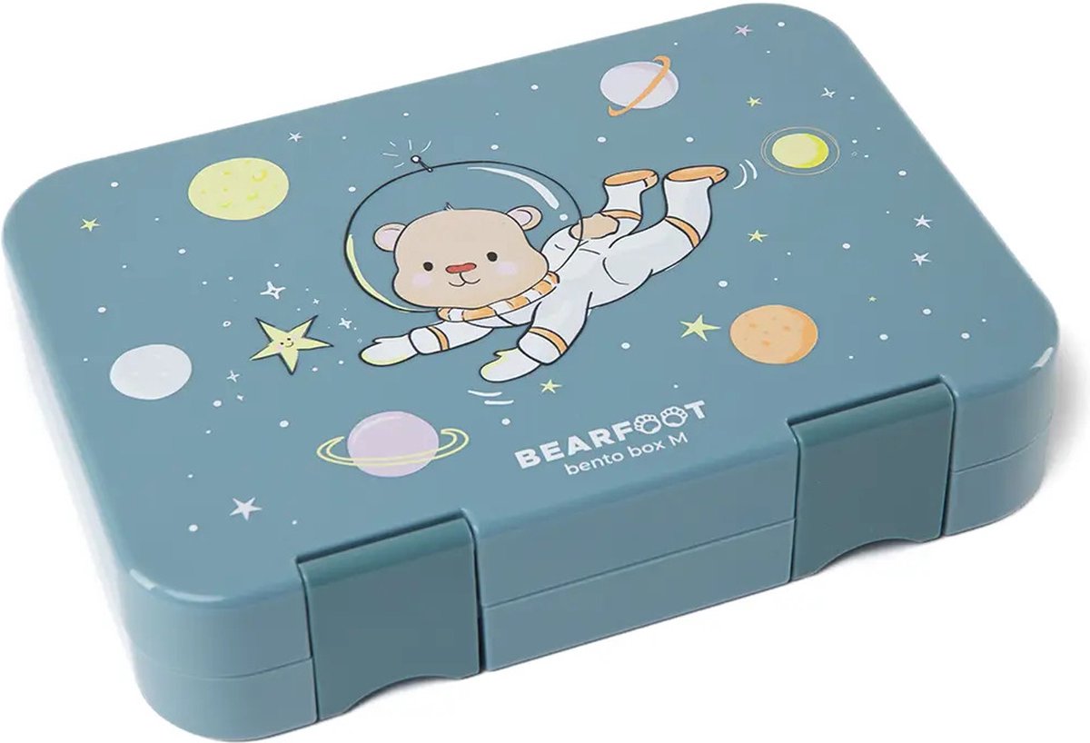 Bentobox, lunchbox, broodtrommel voor kinderen - astronaut beer