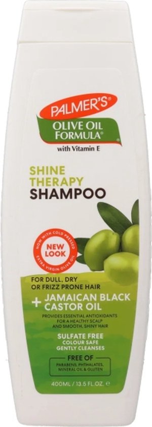 Palmers Olivenöl Shampoo 400 Ml – Mit Kaltgepresstem Olivenöl, Für Glänzendes, Kraftvolles Haar, Sulfatfrei