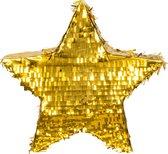Boland - Piñata Star gold Goud - Anniversaire, Fête d'enfants, Fête à thème