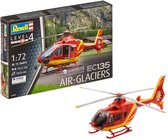 1:72 Revell 04986 Airbus Helicopters EC135 - Air-Glaciers Plastic Modelbouwpakket