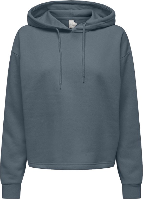 Only play comfort brush hoodie in de kleur grijs.