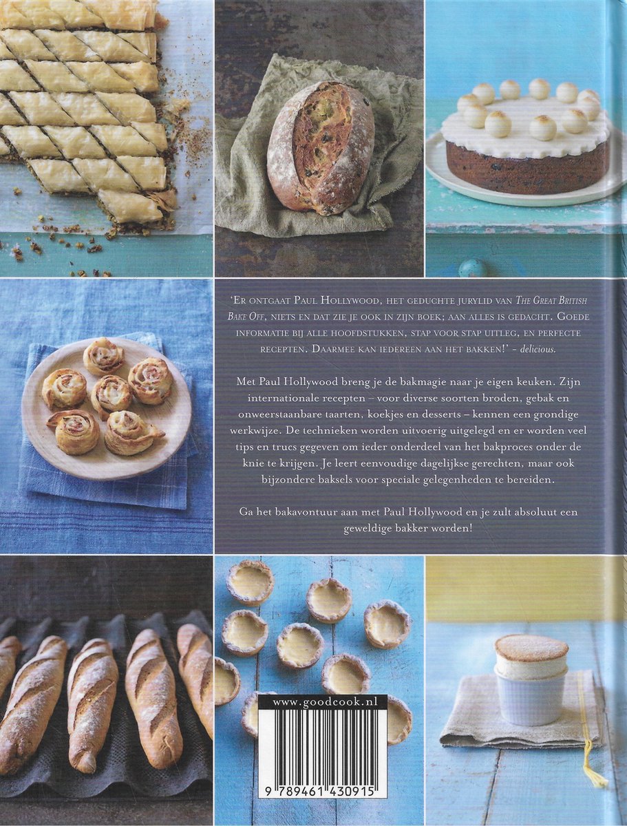 Bakken met Paul Hollywood - back cover