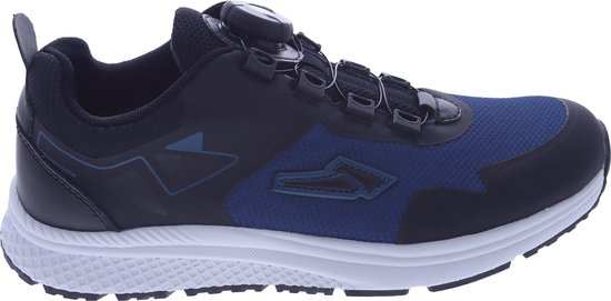 Piedro Sport - Chris - Baskets pour femmes - Blauw Zwart - Fermeture à lacets torsadée - Taille chaussure - 31