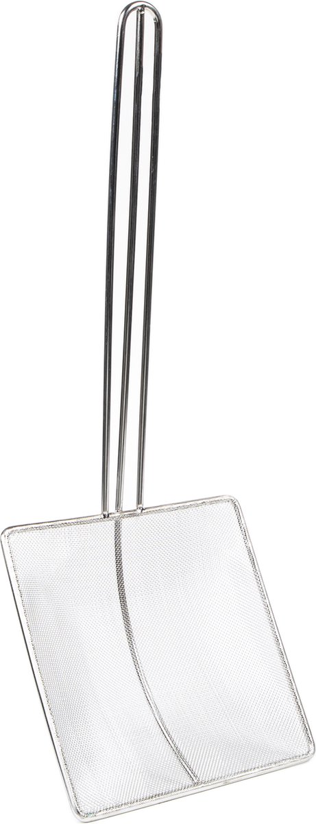 IRONCHEF VIERKANTE VETSPAAN / FRITUURSHEP RVS 20CM