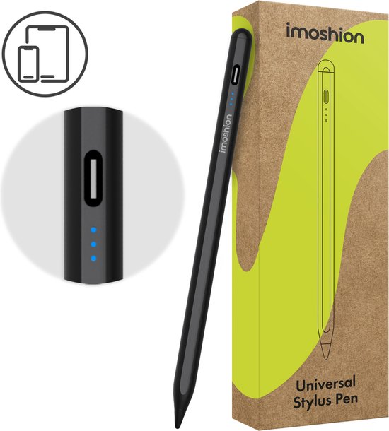 2 Pièces Stylet Tablette Universel pour Écrans Tactiles, Stylet Pencil  Compatible avec Android/iOS/Telephone/Tablettes, Stylo Tactile avec Support  Fil