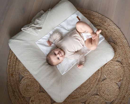 Housse de matelas à langer Baby's Only Sense - bleu vintage