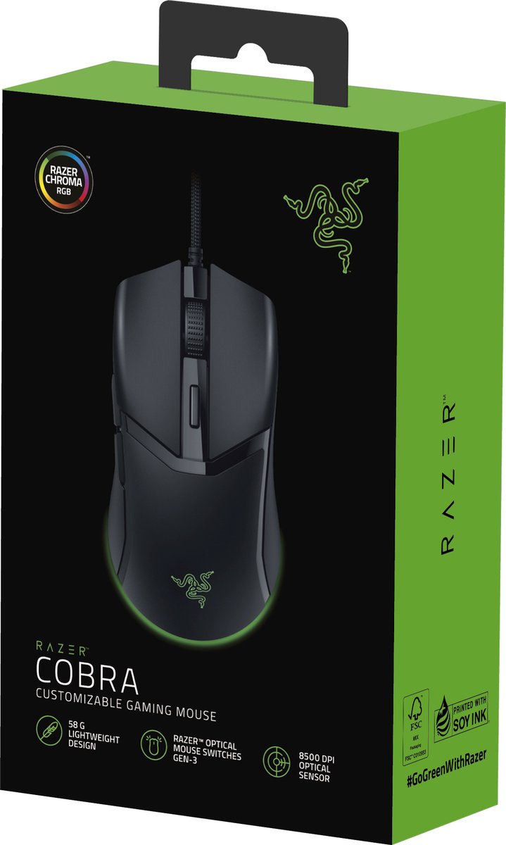 Razer Souris Gaming sans Fil Cobra Pro - 10 Commandes