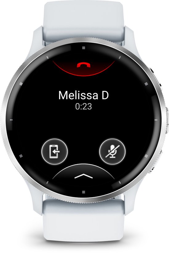 Garmin Venu 3 - Smartwatch - Sporthorloge - AMOLED-Scherm - 14 dagen batterij - Spraakassistent - Muziek - Garmin Pay- Slaapcoaching - Whitestone