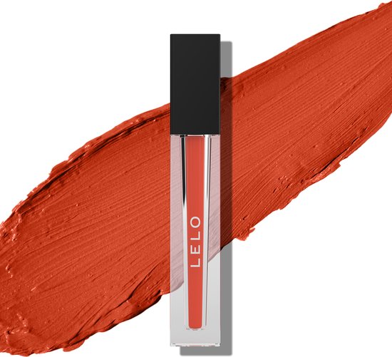 LELO MAKEUP - Vloeibare Lippenstift - Langhoudende Matte Vloeibare Lippenstift, Kusbestendige Langhoudende Lippenstift, Langhoudende Lippenstift - 07 TANGO HORIZONTAL