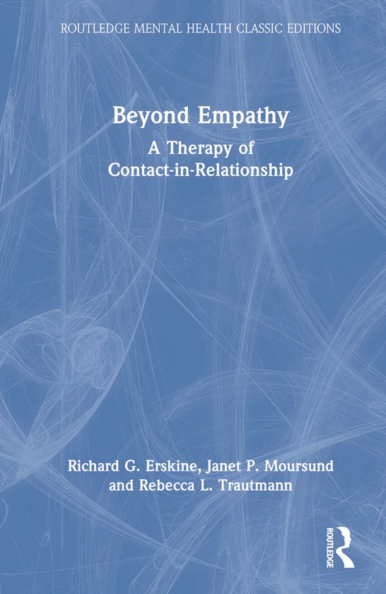 Routledge Mental Health Classic Editions- Beyond Empathy - cover