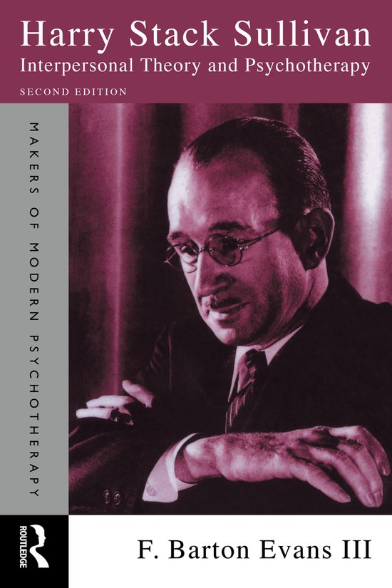 Makers of Modern Psychotherapy- Harry Stack Sullivan - cover