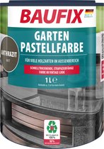 BAUFIX Tuin - & Steigerhoutbeits antraciet grijs 1 Liter