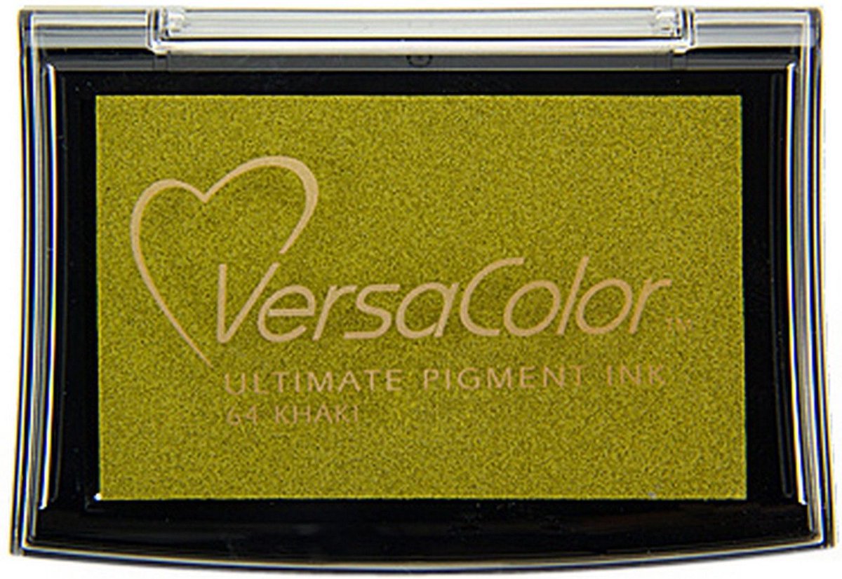 Stempelkussen Versacolor khaki - Tsukineko
